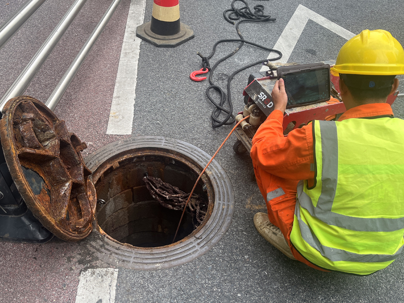 高淳市政管道内窥检测